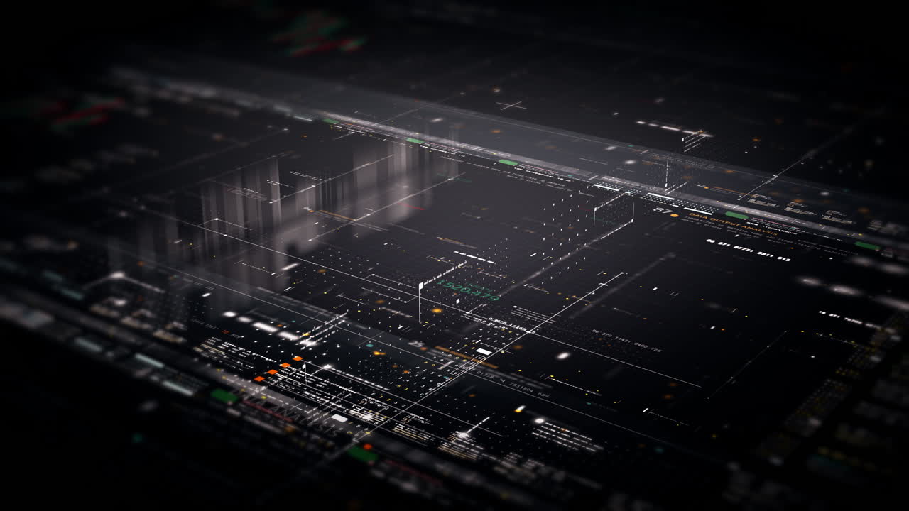 Business stock market, trading, info graphic with animated graphs, charts and data numbers insight analysis to be shown on monitor display screen for business meeting mock up theme