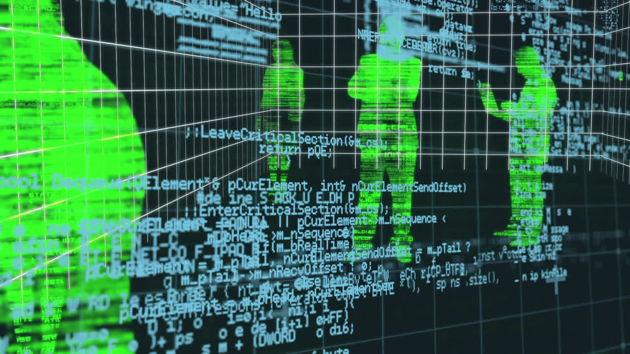 silueta de personas de negocios