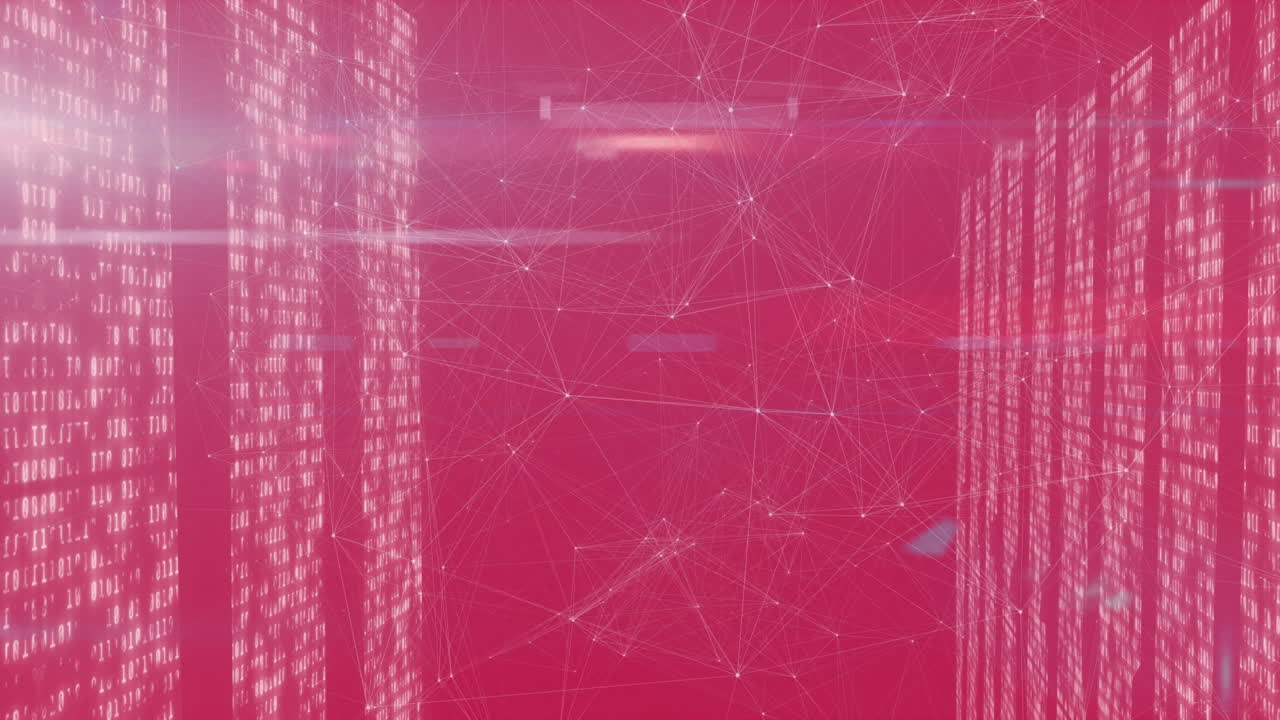 빛의 반점 위에 움직이는 모양의 애니메이션