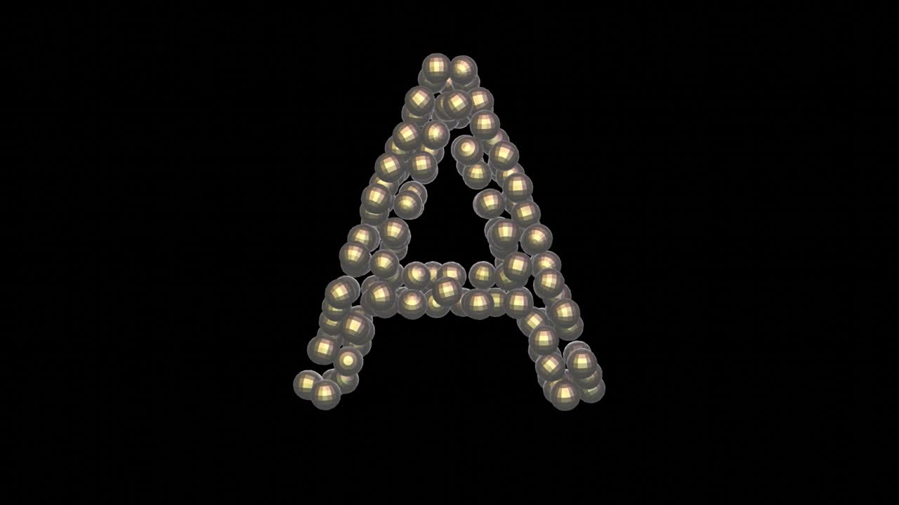 letra de fuente con tema de discoteca a