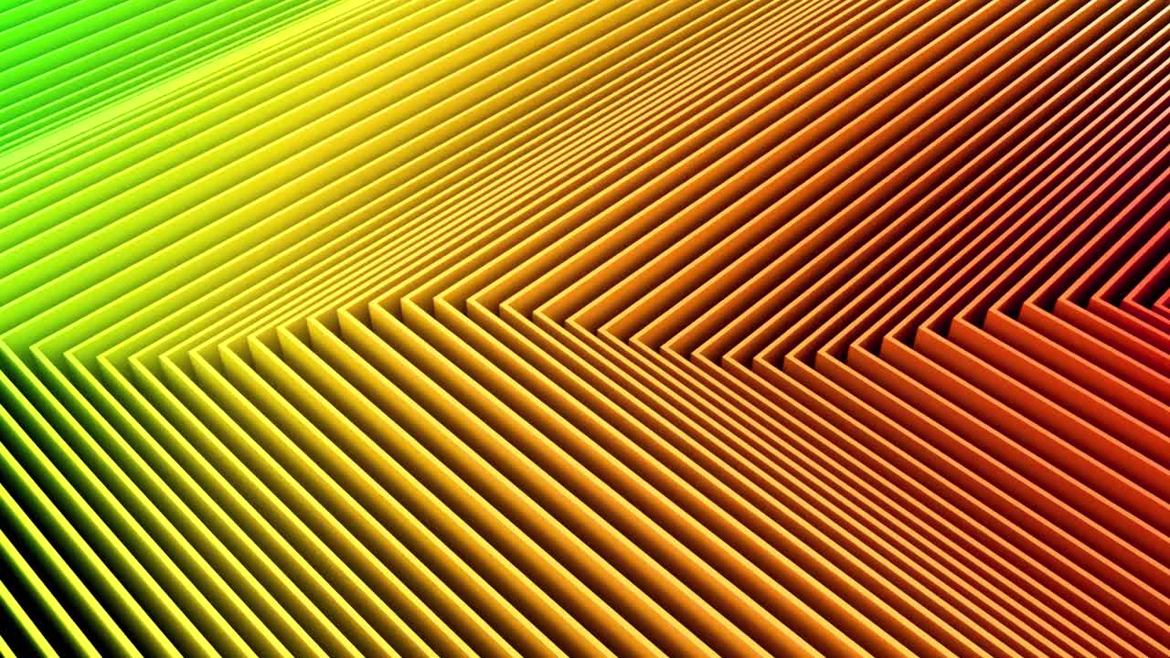 Linee geometriche dinamiche con colori sfumati