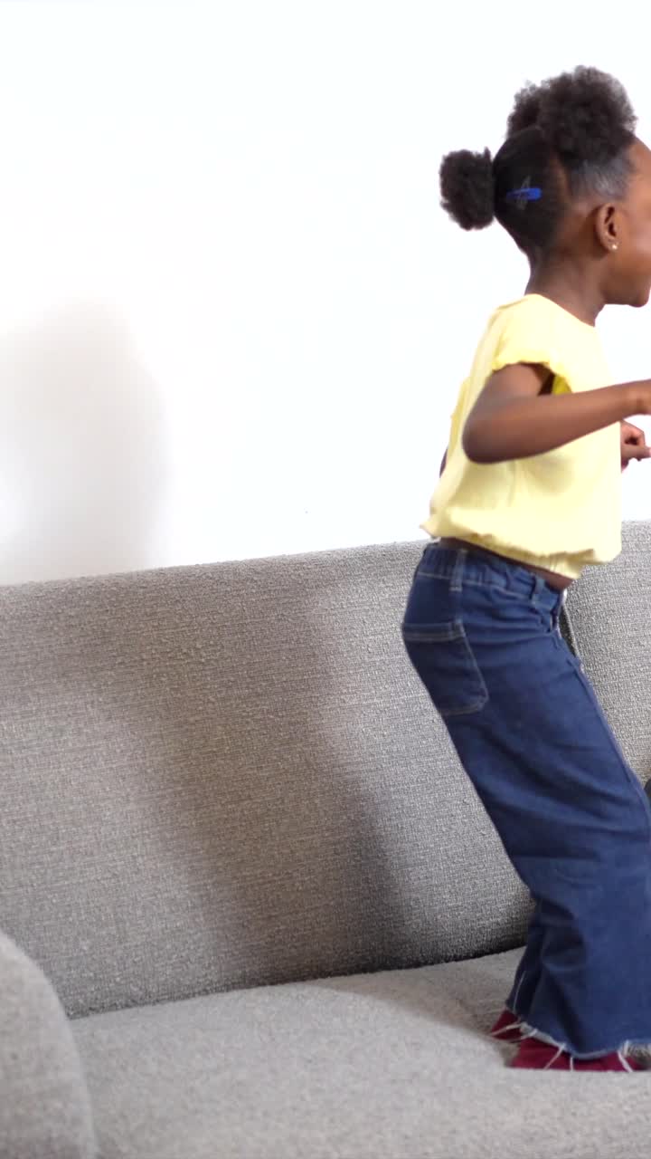 Kids playing on the couch