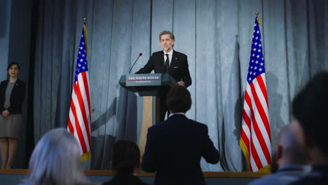 conferencia de prensa de la casa blanca