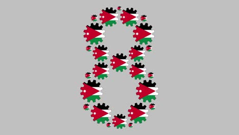 jordanian number eight