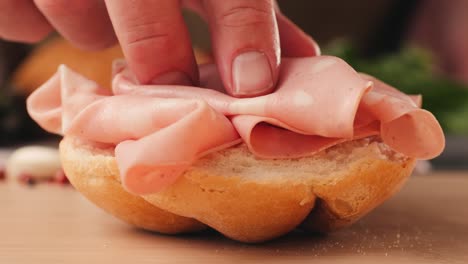 prosciutto sandwich