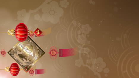 vertical format : chinese new year, year of the rabbit 2023, also known as the spring festival with the chinese astrological rabbit sign background decoration-1