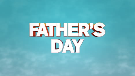 Modern-Fathers-Day-text-in-blue-sky
