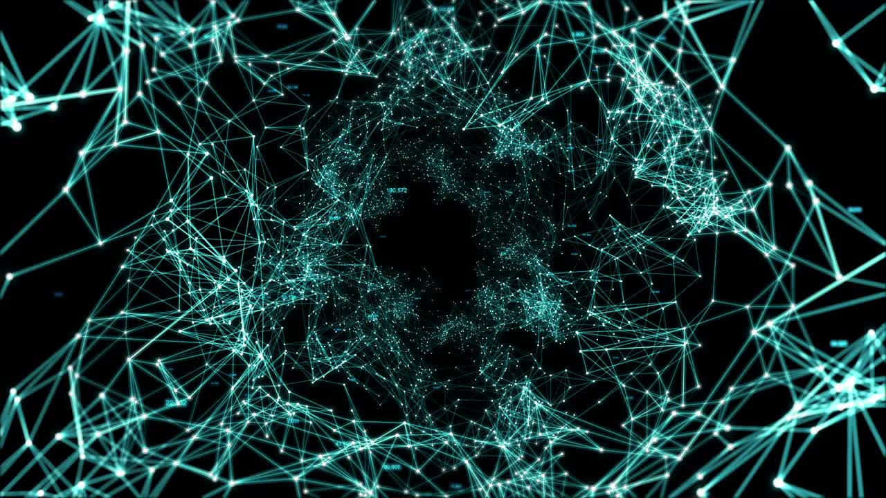 Abstract Network Plexus Background