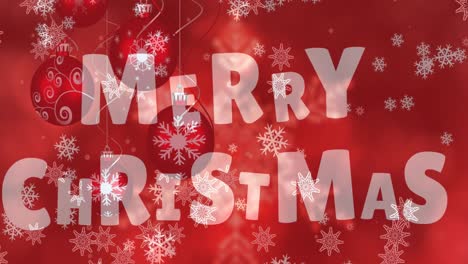 Animation-of-merry-christmas-text-over-snow-falling