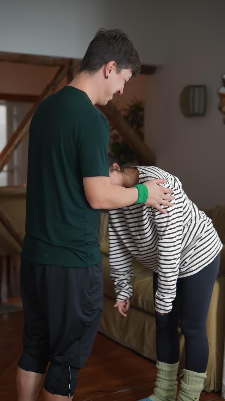 pareja en una situación de conflicto