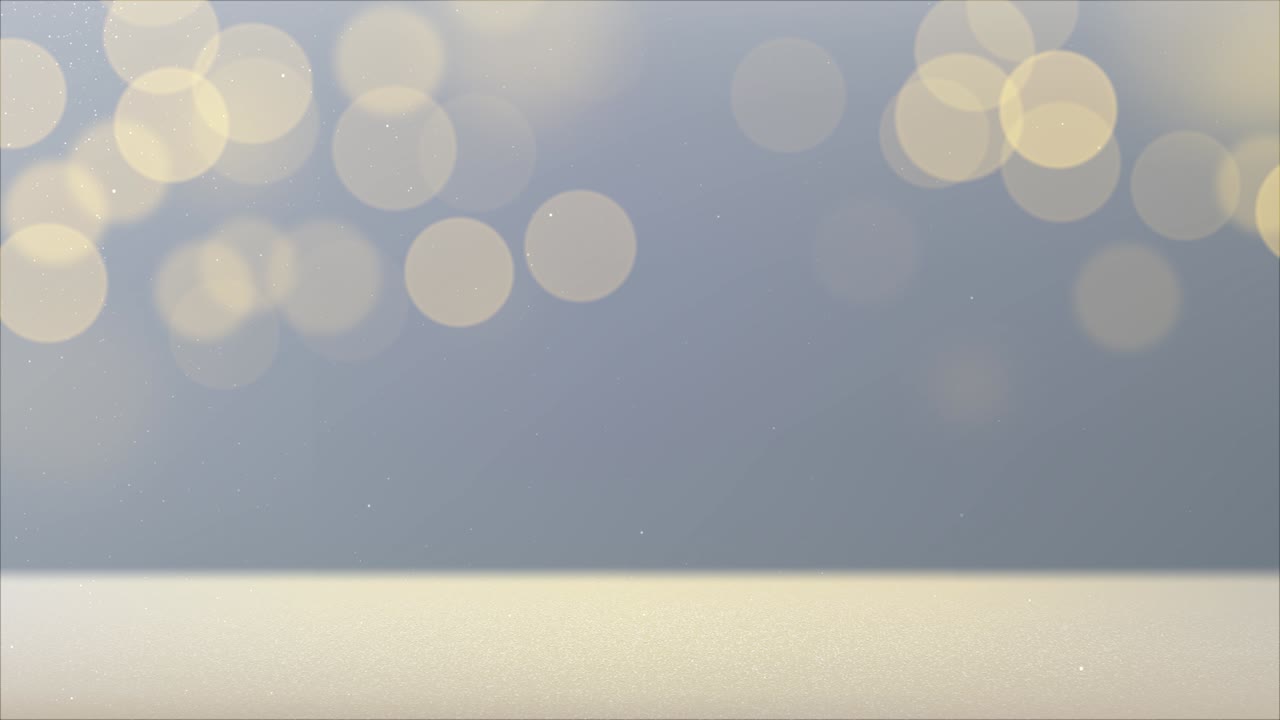 파스텔 황금 푸른 보케 배경, 반이는 황금 부활절 봄 배경, 조명 된 장소, 떨어지는 반이는 입자, 흐릿한 아름다운 애니메이션 벽지, 멋진 황금 보케, 원활한 루프