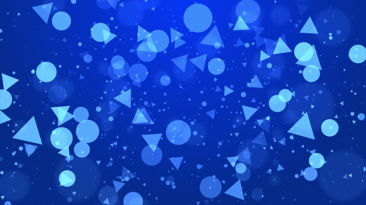 추상적인 파란색 기하학적 모양 배경