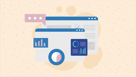Web Application Interface Design and Data Visualization