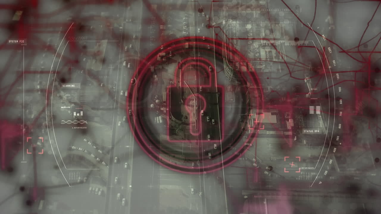 animación del sistema solar y el espacio sobre el tictac de los relojes