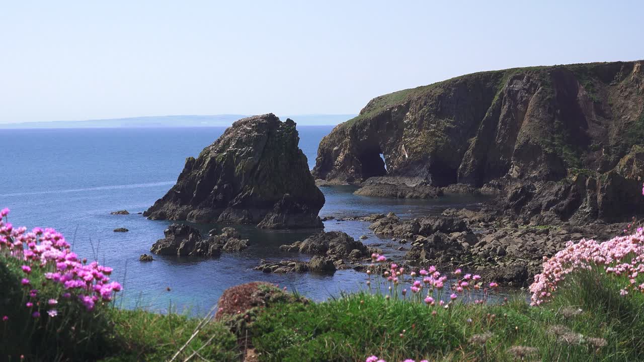 Irish wild coastline summer sea-inks and blue seas Copper Coast Waterford Epic Locations