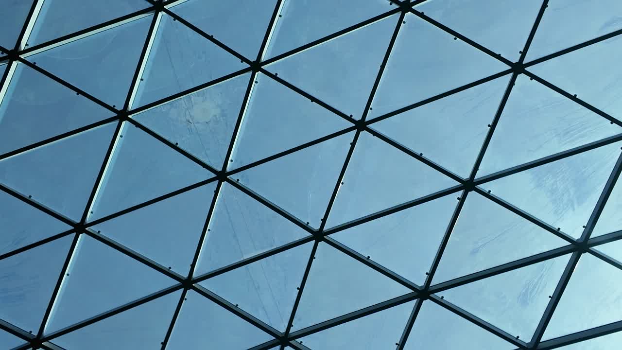 Geometric Glass Ceiling