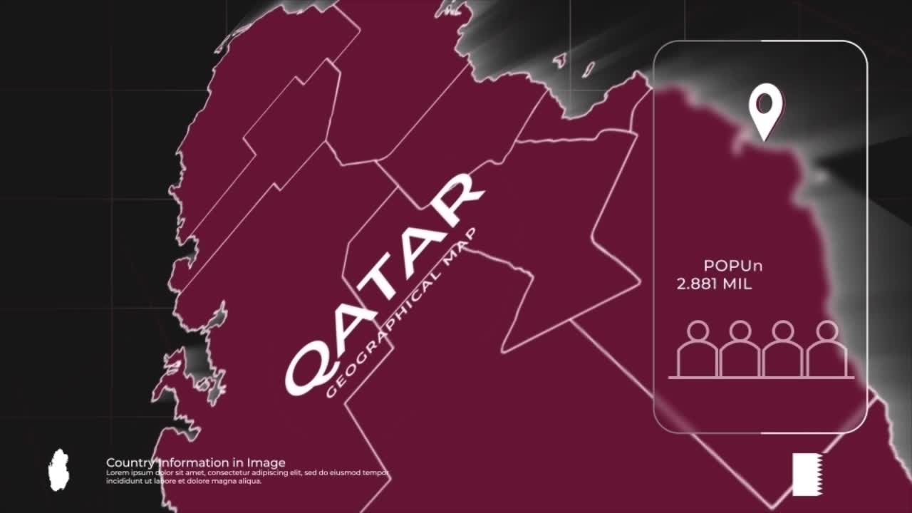 Qatar Map and Information