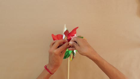 handcrafting a traditional mexican windmill toy