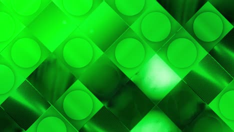 abstract green geometric pattern