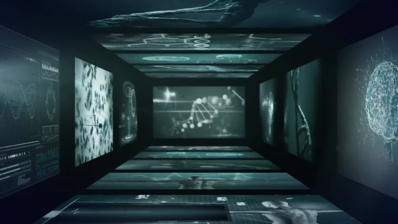 데이터 처리를 통한 모양의 애니메이션