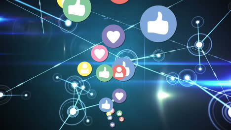 iconos de las redes sociales