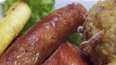 Super-close-up-of-the-Peruvian-jungle-food-of-tacacho-with-cecina-and-fried-ripe-plantain-in-a-bowl