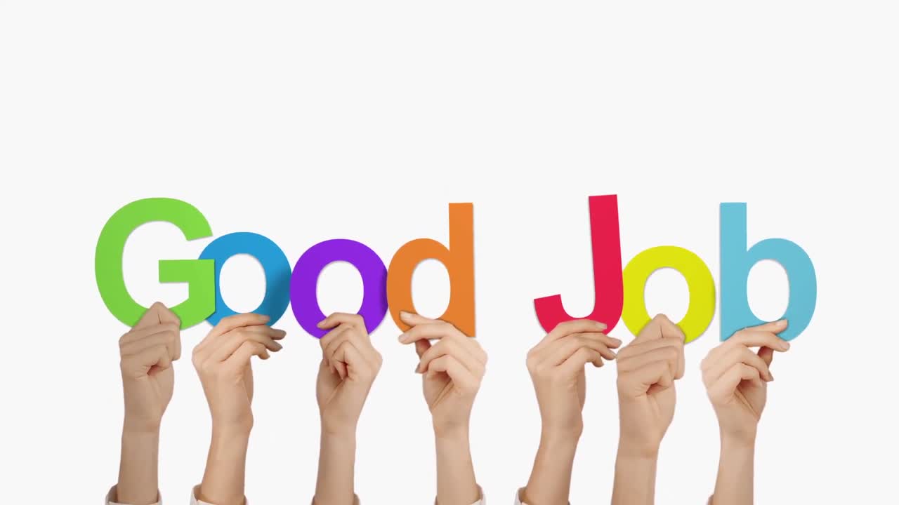 손을 들고 좋은 일이야