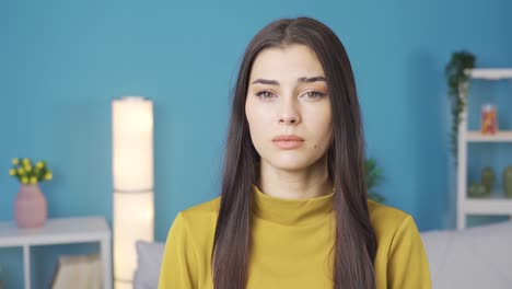 Retrato-De-Una-Joven-Triste.-Mujer-Infeliz-Y-Deprimida.