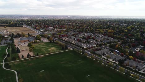 The-city-of-Greeley-Colorado-during-fall-colors