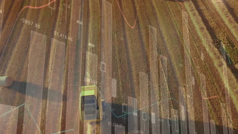 animación de las estadísticas y el procesamiento de datos financieros en el ámbito de la agricultura