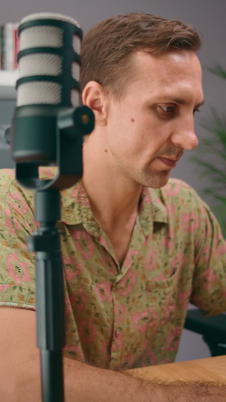 Podcast Recording Session