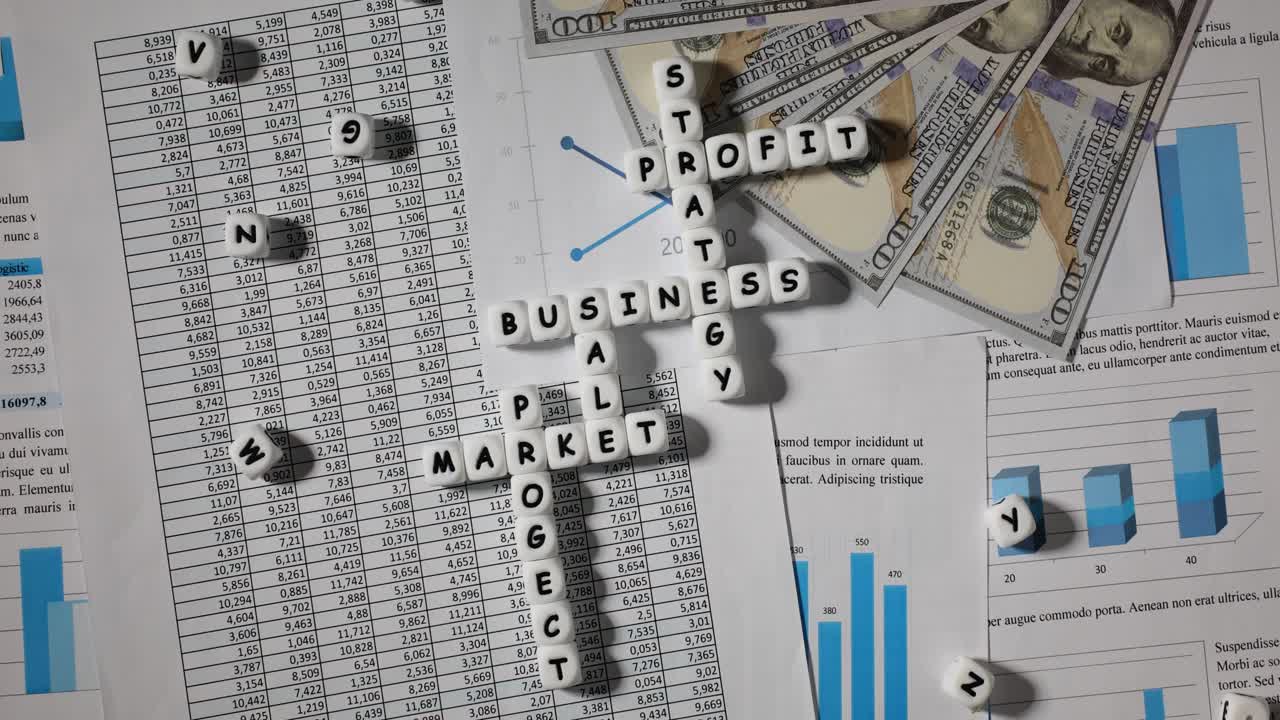 Business Strategy and Profit: Financial Data and Money