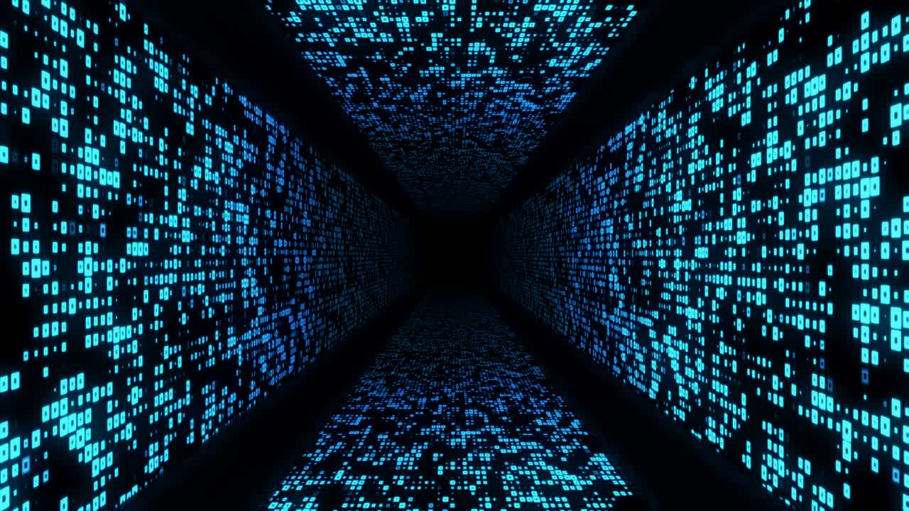 Digital Data Tunnel Loop