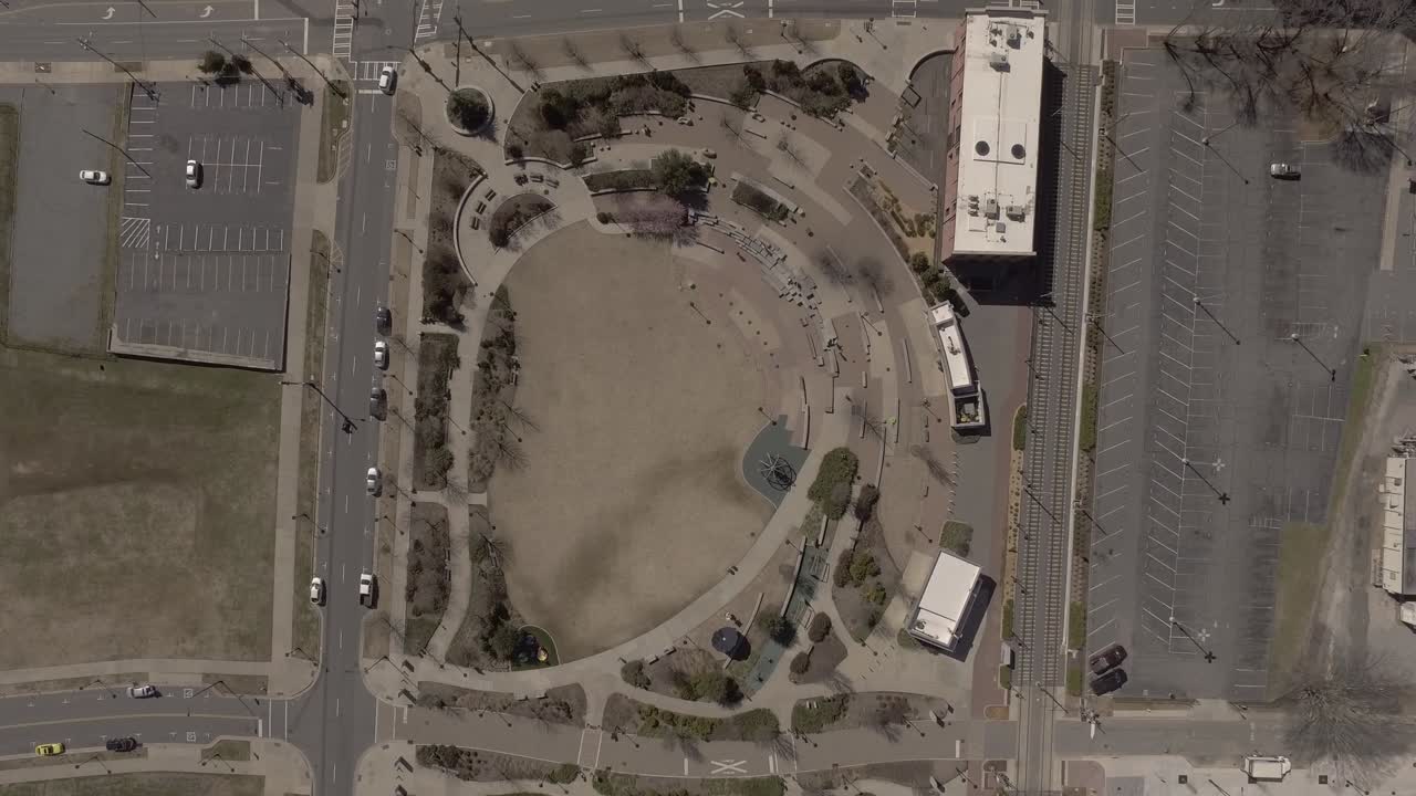 vista aérea cenital de