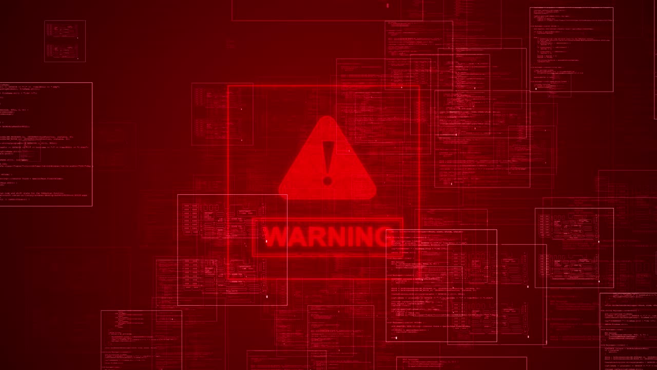 Warning system hacked alert system error security hacking alert cyber security system hack security