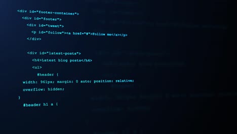 hacking programming code abstract technology loop background of software developer and computer