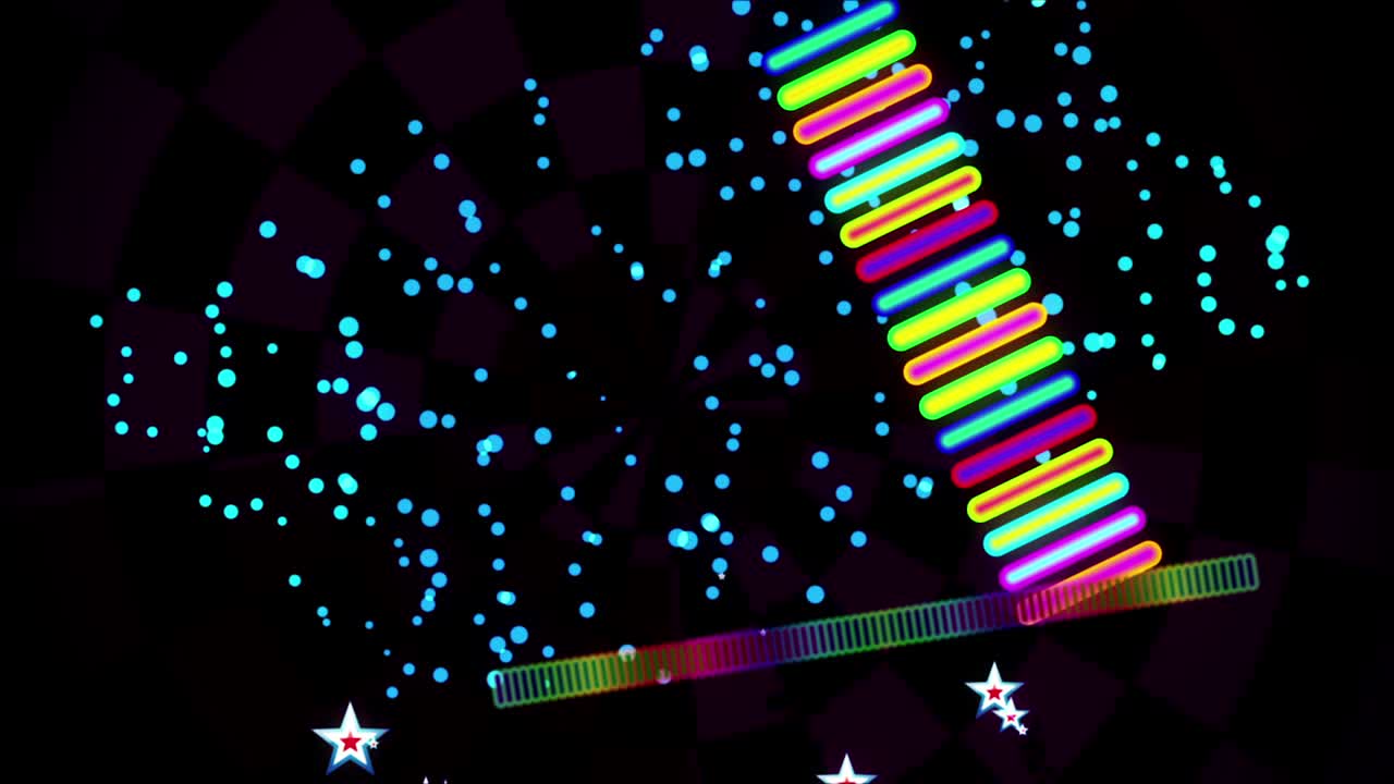 음악 스트럼 빈티지 vj 루프