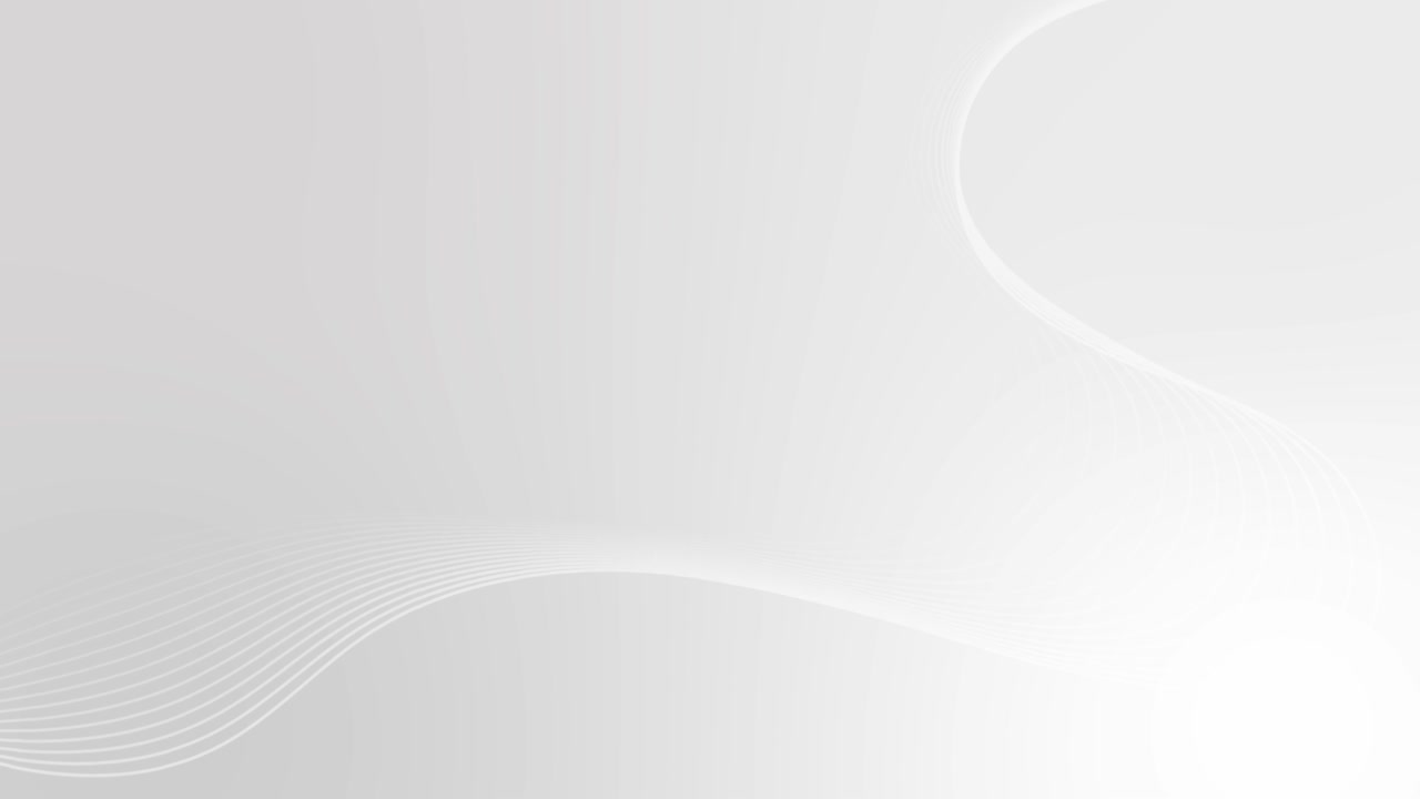 Abstract White and Gray Background with Flowing Animated Lines