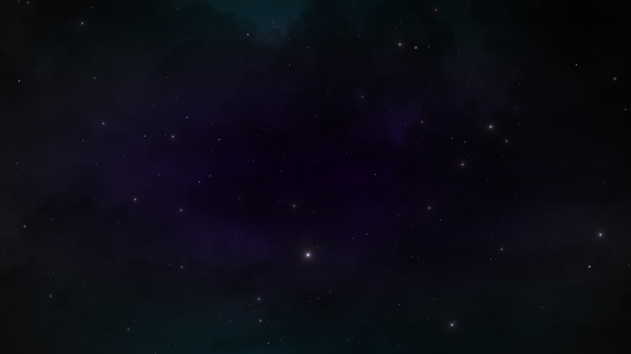 Motion particles and stars in galaxy 38 | Premium Stock Video Footage