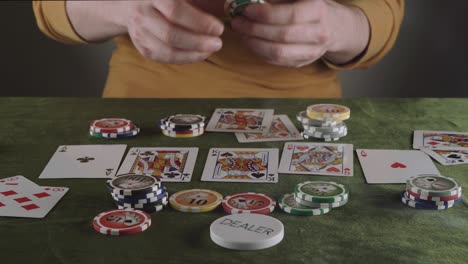 While-playing-poker-by-one-another-lineup-someone-drops-two-ace-cards