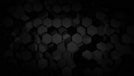 dark hexagon pattern background