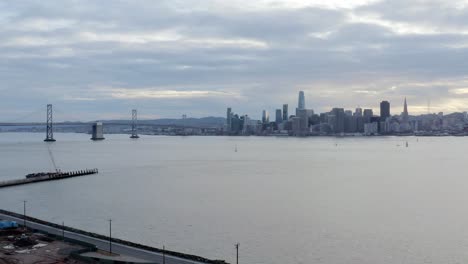 Aerial:-scenic-view-of-the-city-and-the-ocean