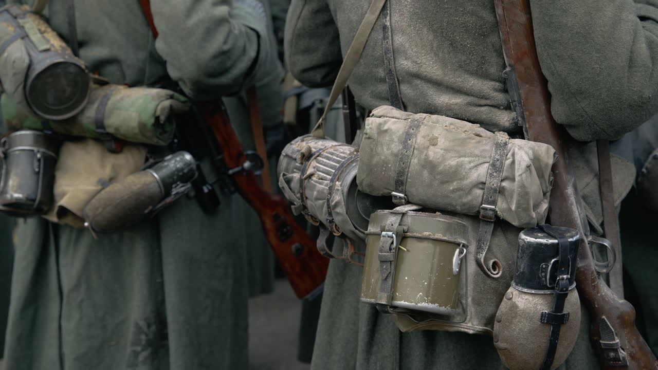 WWII German Soldiers in Uniform