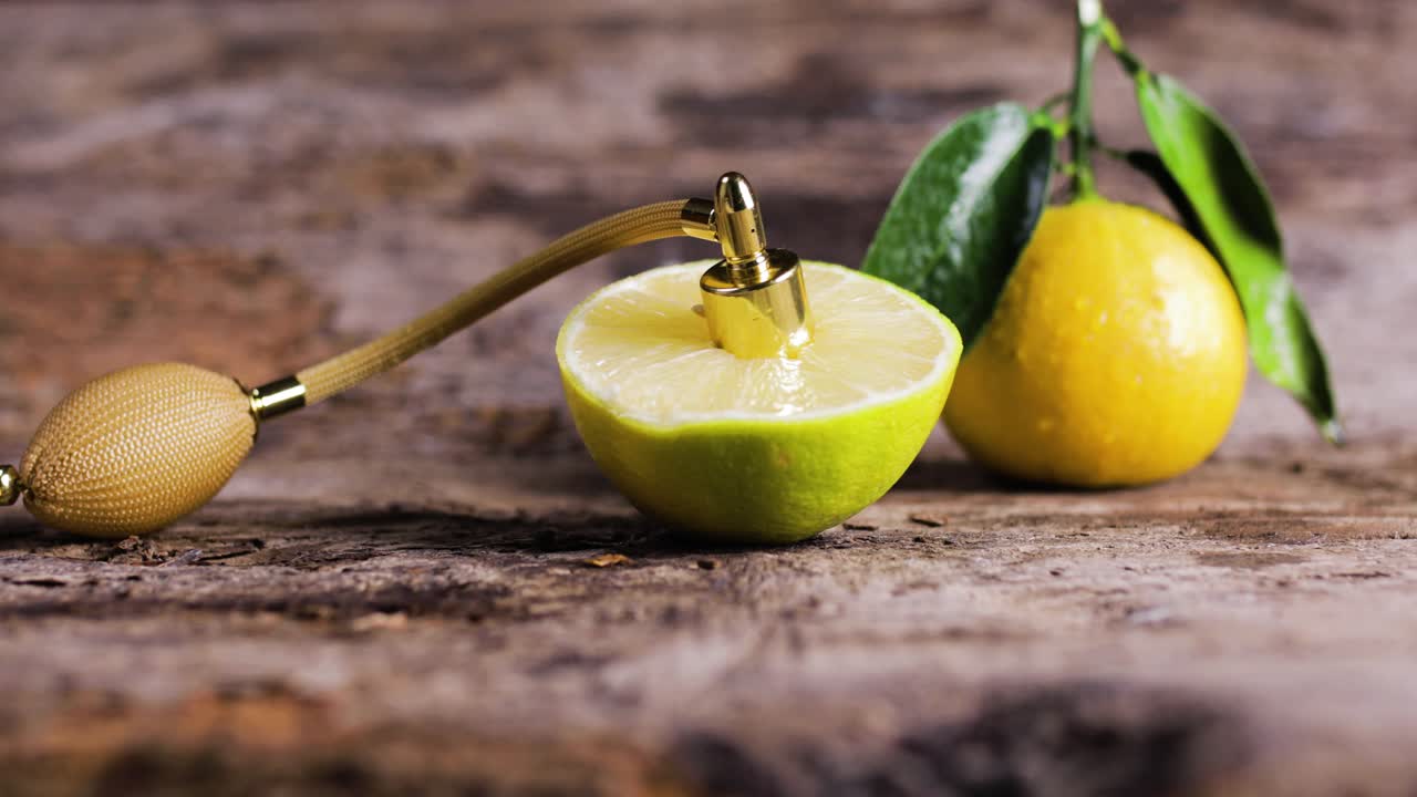 fruto perfumado de la bergamota