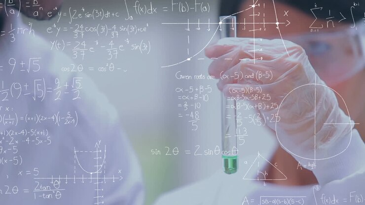 Wissenschaftler füllt Chemikalien in Reagenzgläser.