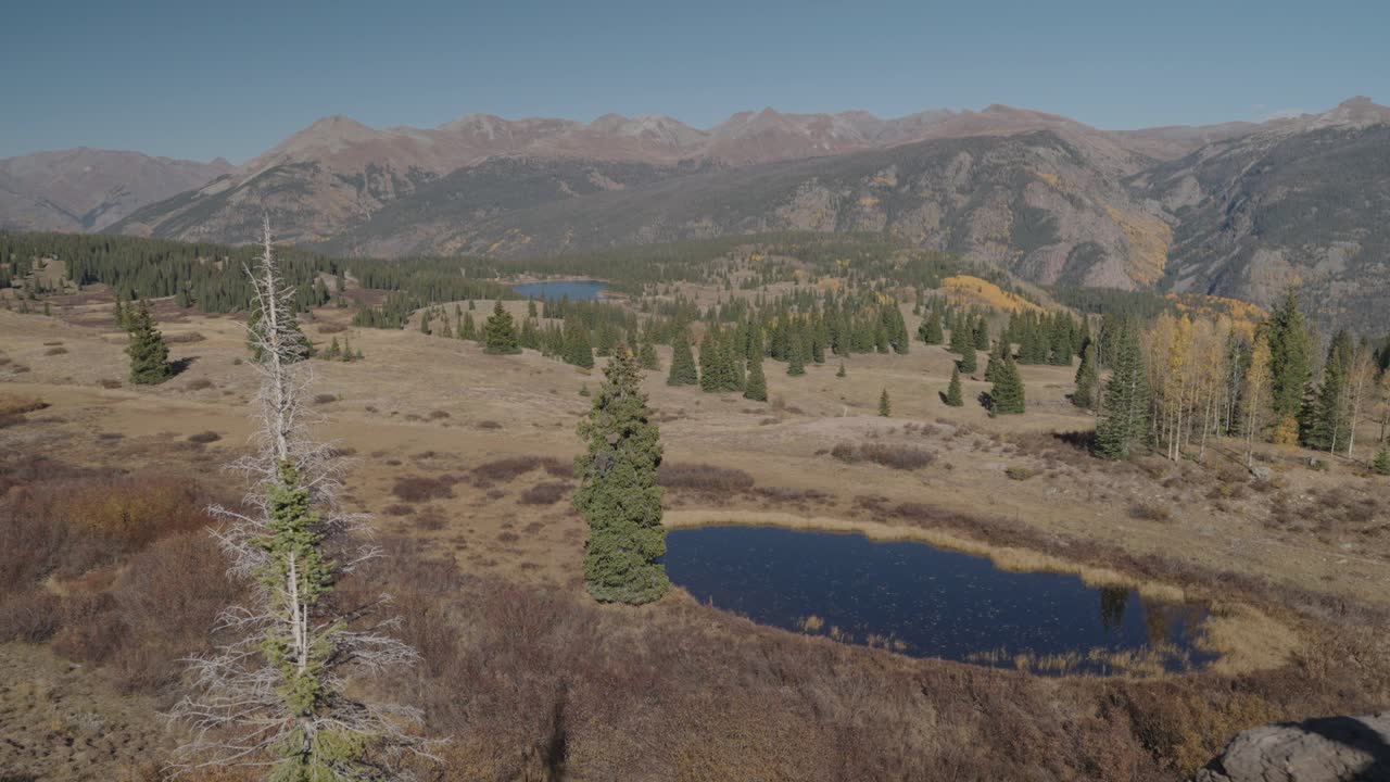 Scenic Mountain Landscape with Lake and Forest