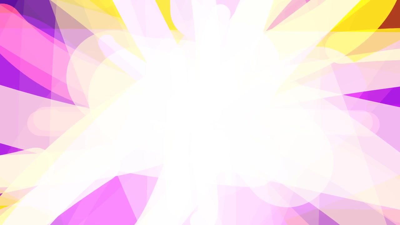 Abstract Motion Background with Vibrant Geometric Shapes and Light