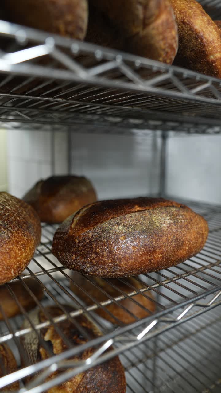Bread on Cooling Racks