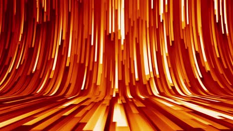 abstract red and orange glowing lines background