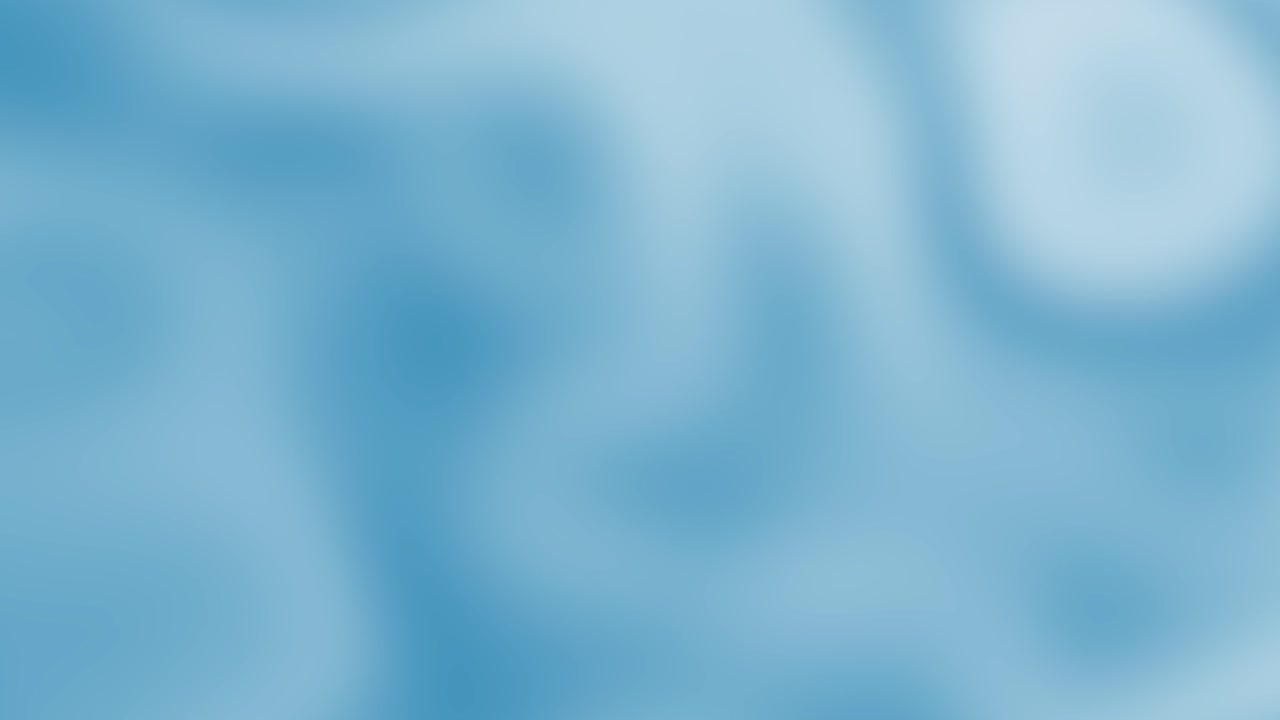 Abstract Liquid BlurredLight Blue Background - Defocused Amorphous Shapes - Wallpaper Animation Design Element